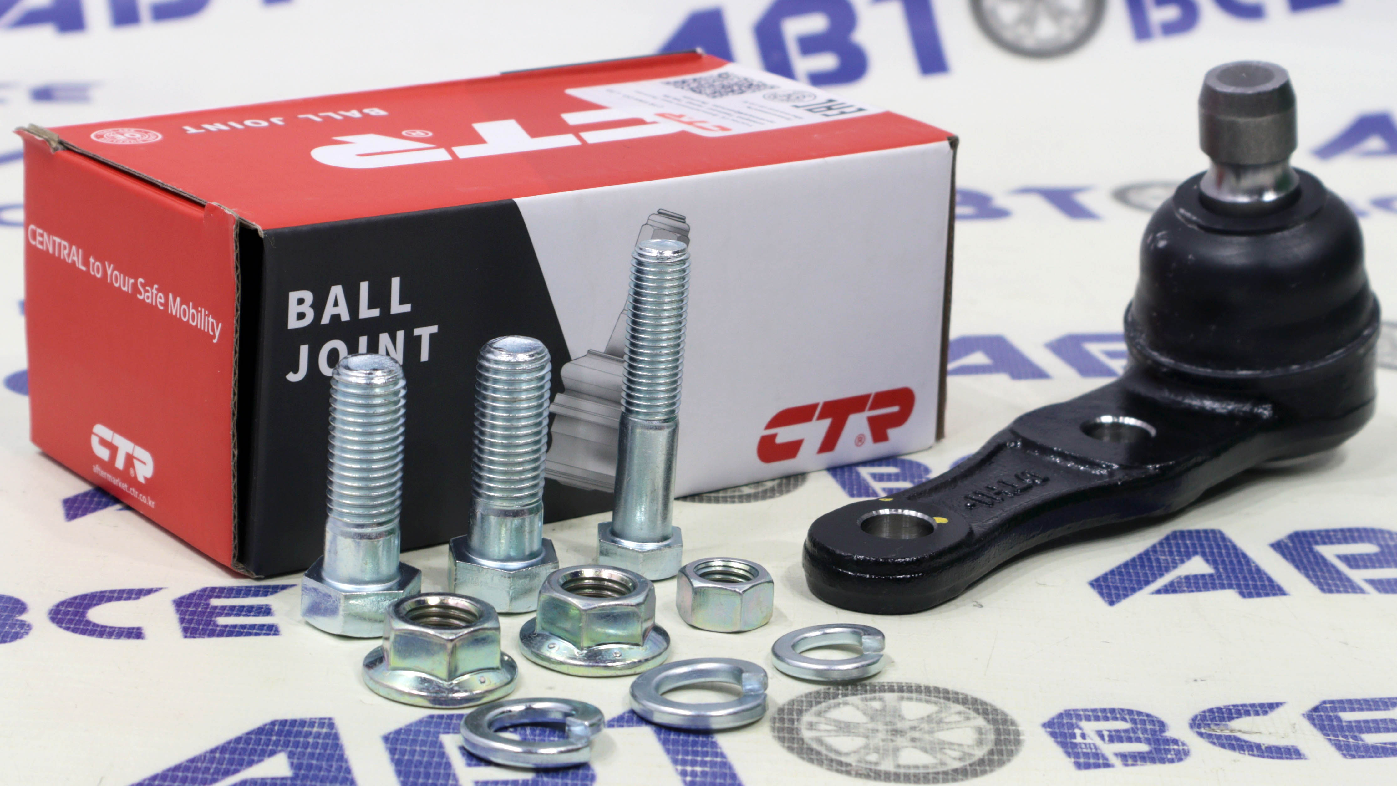 Шаровая опора Carens,Spectra,Shuma (с 2004г) (нижняя) левая=правая CTR